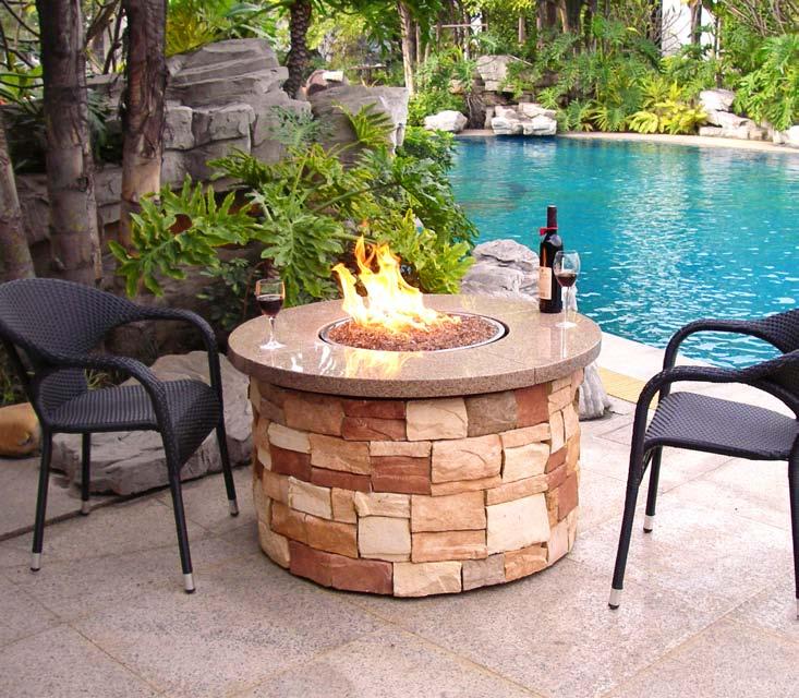 PROPANE FIRE PITS Bradford propane fire pits are the perfect item to complete your outdoor living area.