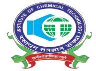 INSTITUTE OF CHEMICAL TECHNOLOGY (University under Section 3 of UGC Act 1956)(formerly UDCT/UICT, Mumbai) Elite Status and Centre of Excellence- Govt.