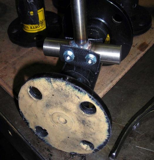 c) Positive opening tab holes must be punched in proper alignment with respect to the flange face holes, or there will be hell to pay when you reinstall the valve.