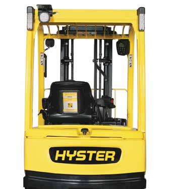 ADVANCED DEPENDABILITY Hyster Company has an 80-year history of engineering and manufacturing reliable and productive lift trucks.