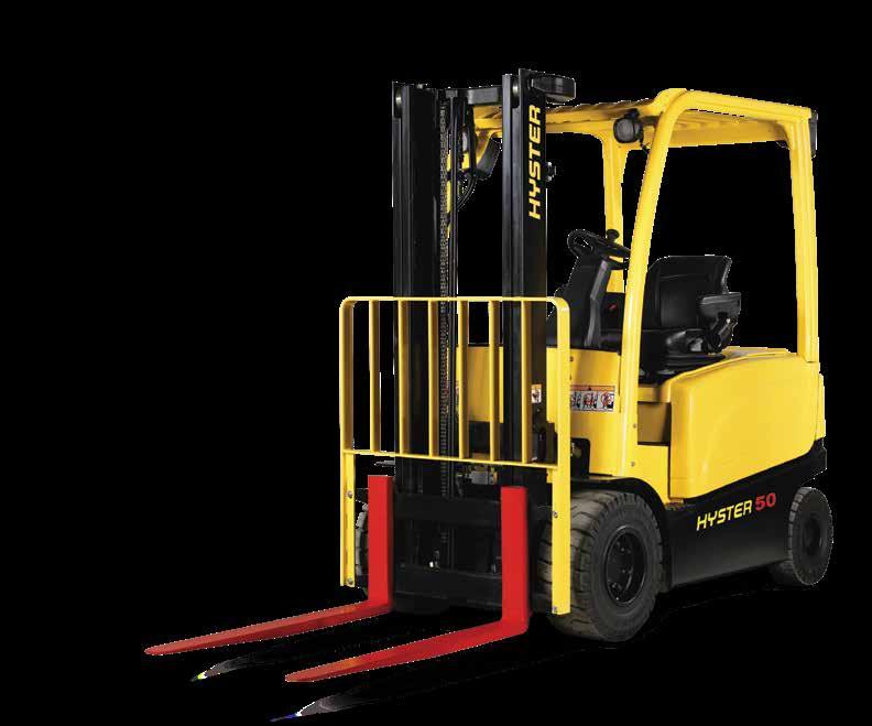 J45-70XN SERIES The J45-70XN series of electric lift trucks from Hyster offers numerous advantages in performance and ergonomics that make them one of the most operator-friendly AC-powered lift