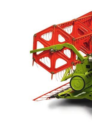 Available for every crop. The folding cutterbar saves an enormous amount of time.