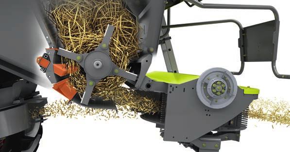 More performance. More convenience. The new straw chopper. For more throughput. Sometimes, bigger is better.