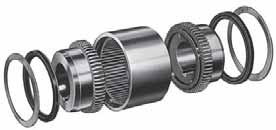 C SERIES CONTINUOUS SLEEVE GEAR COUPLING Two Hubs- One Sleeve- High quality carbon steel One Accessory Kit - This contains two BUNA N seals and two retaining rings.