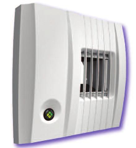 ith various activation modes such as humidity, PIR, CO2 and VOC, the grilles can automatically adjust the level of ventilation according to the needs of