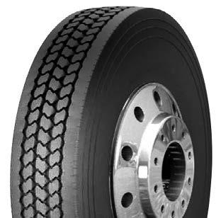 REGIONAL ALL- POSITION Y203 ALL-POSITION 5-rib design promotes traction and long life Special tread compounds allow for long life in trailer and all position applications Solid shoulder to resist