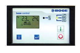 FREQUENCY CONTROL The optional frequency converter ensures a continuous volume flow between 25 and