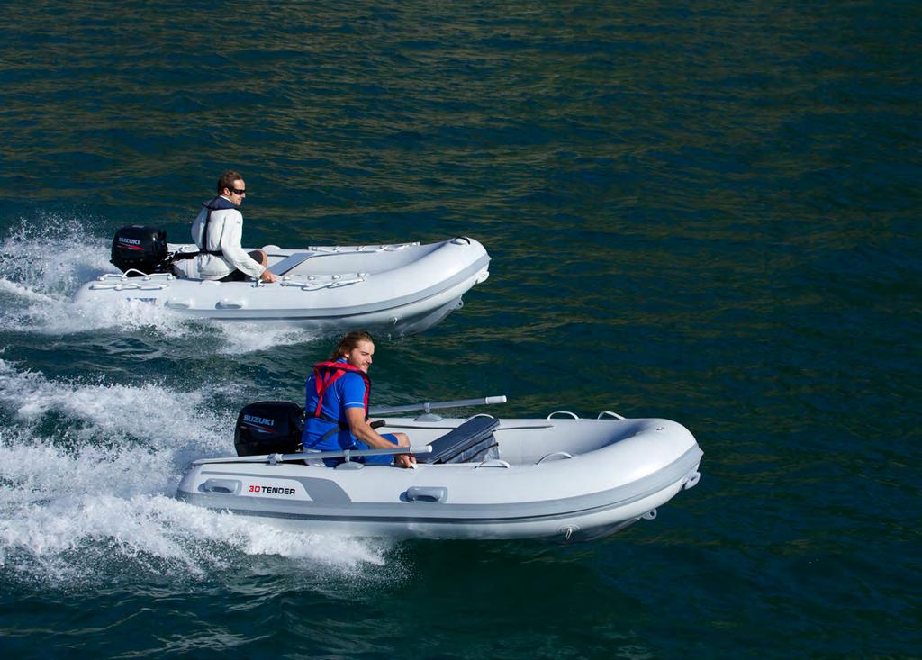 HIGH QUALITY 3D TENDER Semi-rigid polyester hull, aluminum hull, removable floors, ultra-lightweight dinghies with high pressure inflatable hull.