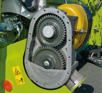 point in order to avoid cob losses. The enhanced drive is characterised by smoothness and efficiency.