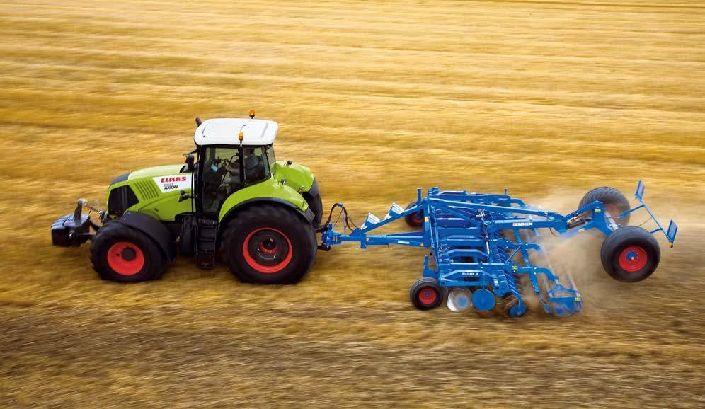This full suspension system is exclusively offered by CLAAS, so that nothing will compromise your driving enjoyment.