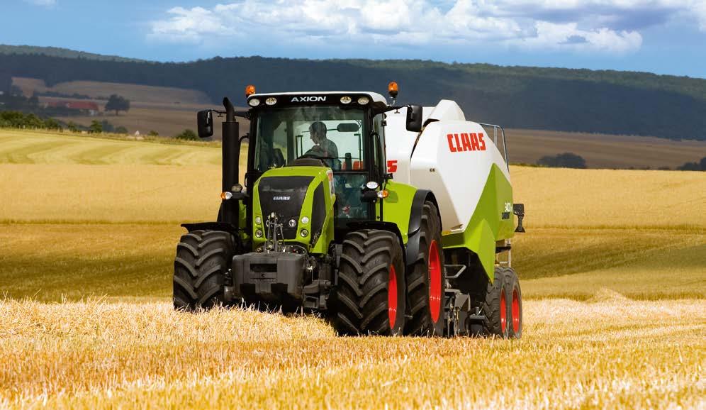 Portable displays from CLAAS offer a flexible control option for ISOBUS and