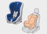 Child restraints RECOMMENDED ISOFIX CHILD SEAT III ISOFIX child seat recommended The ISOFIX child seat recommended for your vehicle is the RÖMER Duo Plus ISOFIX. It is sold by the CITROËN network.