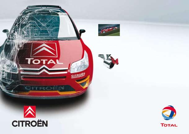 prefers Citroën and Total A partnership of expertise For 39 years, the research teams of Citroën and Total have combined their know-how to offer you the best engine/ lubricant combination available.