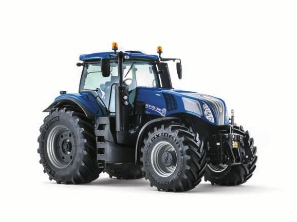 Blue Power. Exclusive edition. The Blue Power T8.435 Auto Command model offers a premium agricultural experience.