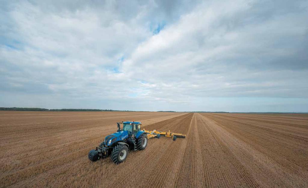 10 PRECISION LAND MANAGEMENT New Holland guidance systems to match your farming needs.