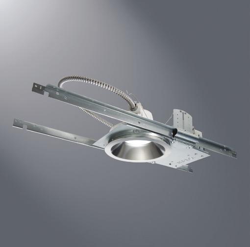DESCRIPTION Recessed 6-inch ED shallow lens downlight is available in various distributions, lumen and CRI/CCT options.