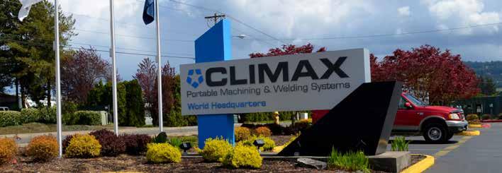 CLIMAX Training Facilities CLIMAX has been teaching the fundamentals and finer points of portable machine tool operation for more than 50 years.