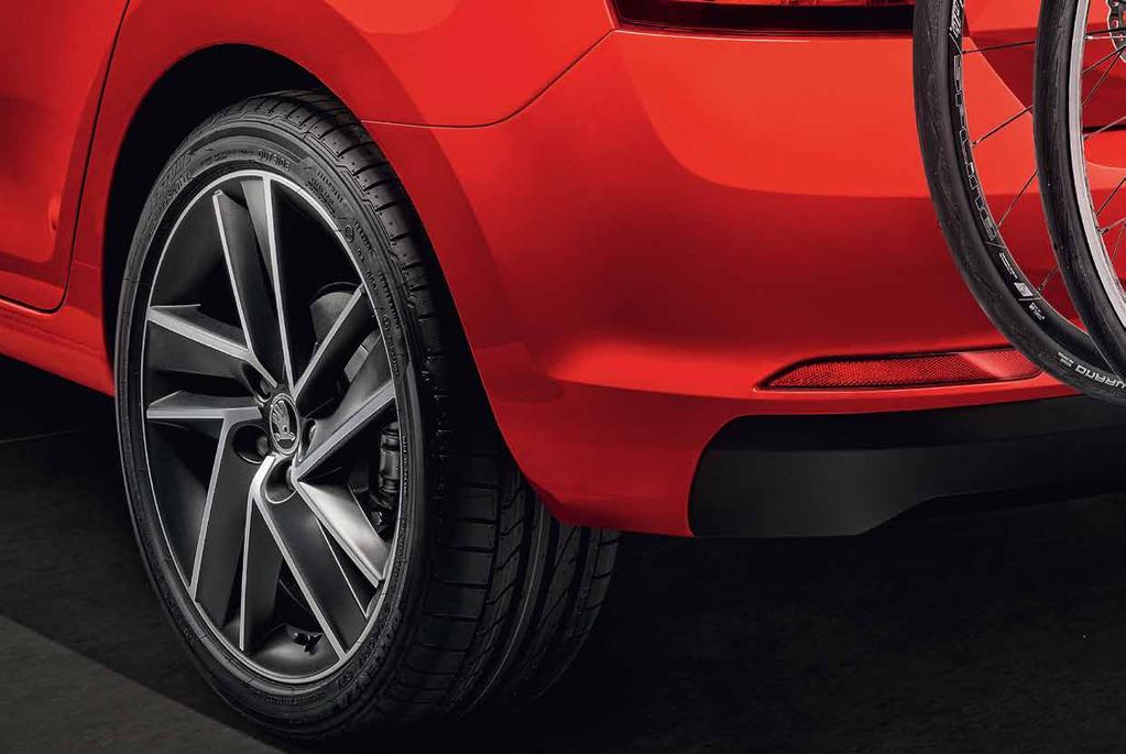 The product consists of a lightweight alloy wheel (including a wheel-centre cap