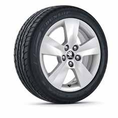 215/45 R16 tyres, silver metallic Vigo 6V0 071 496D FM9 0J 16 ET46 for 215/45