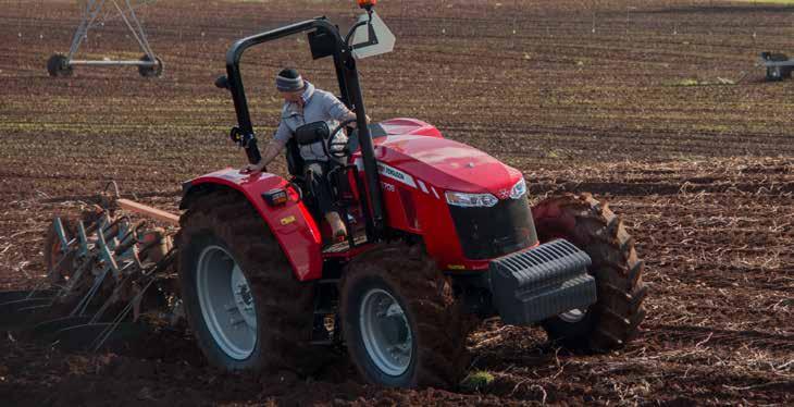 use. 7 Engines Global Series tractors are powered by AGCO POWER engines specifically designed for Massey Ferguson, so you can be sure that product quality, compatibility and efficiency
