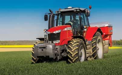 tractor performance, working area, working distance, fuel and urea consumption or engine and