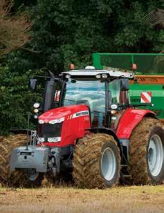 The new clutch effect feature built into Massey Ferguson s latest braking systems puts the transmission into neutral when the brake pedals are depressed, allowing single-foot brake and clutch