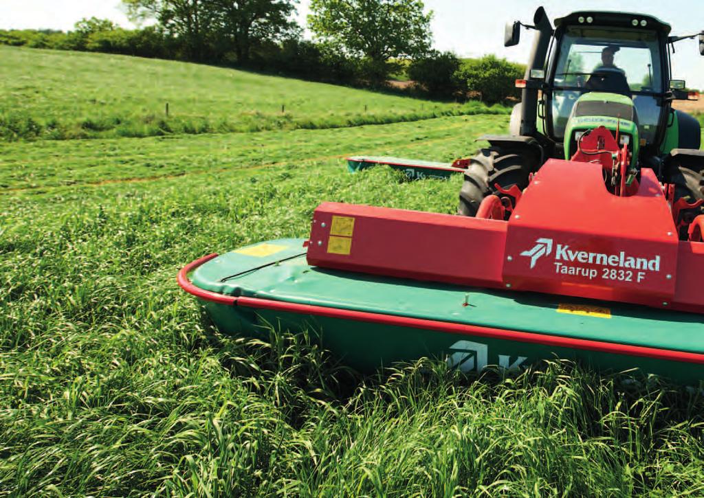 Kverneland Taarup 2828 F - 2832 F Sophisticated Simplicity A Sound Choice Outstanding ground following ability, easy operation and low weight are among the highlights of these machines, characterized