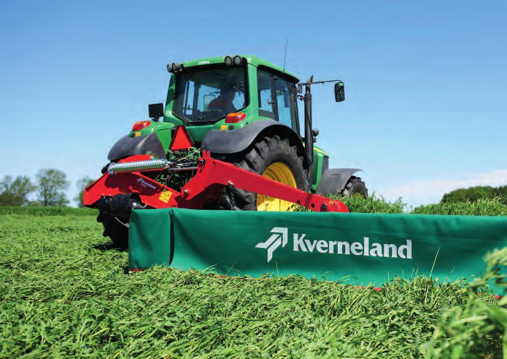 Kverneland Taarup 2828 M - 2832 M - 2836 M - 2840 M Clean, Uncomplicated Mowing Kverneland Taarup 2836 M 3.6m working width with a weight of only 880kg.