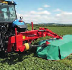 4m Solution The Kverneland Taarup 2540 MH is truly a high performance mower with its 4.