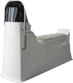 132-11 L80 x W 52 x H 93 Available spare pillow with code 3568-7 CONSOLE WITH JOCKEY SEAT Made of