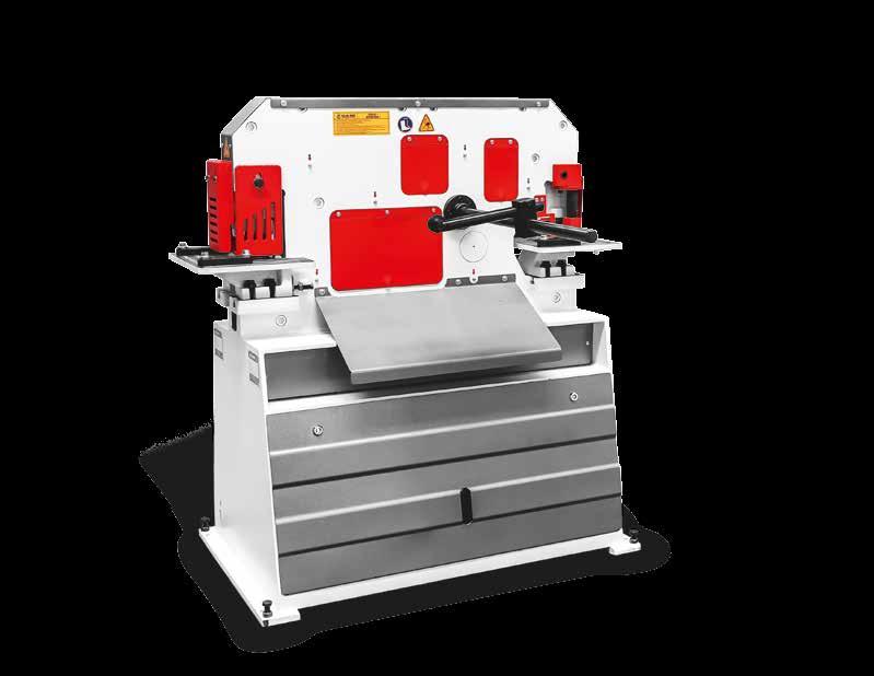 Machine body produced with advanced technology. Excellent cutting precision. New generation design with high performance.