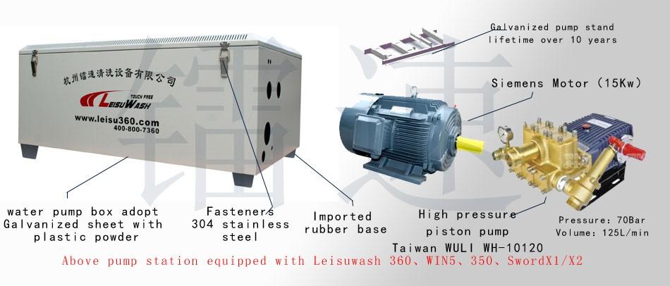 Leisuwash spare parts mostly come from international well known brands, such as