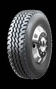 4 10200 9090 130 Features & Benefits Large deep shoulder grooves for improved traction and heat dissipation. Interlocking lugs promote improved stability and smoother wear.