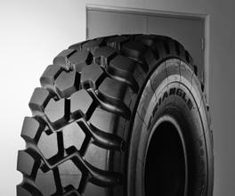 7 SMALL RADIAL TB598S E-4 Radial Tire Providing Excellent Traction and Exceptional Reliability Aggressive self-cleaning tread pattern for excellent traction, flotation and long tread life Rugged