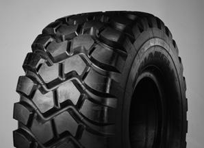 TB598 E-3 / L-3 Excellent Traction Radial with Exceptional Reliability in Haulage Applications Aggressive self-cleaning tread pattern for excellent traction, flotation and long tread life Rugged