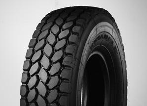 17 MOBILE CRANE RADIAL TB586 E-2 High Speed Mobile Crane Tire for On and Off Highway Applications Aggressive and self cleaning tread design for outstanding traction in tough off-road conditions