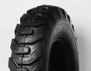 27 SMALL BIAS TL508 E-2 Bias Traction Tire for Use in Varied Applications Optimized tread design for traction in soft soil Open shoulder grooves for improved traction and less slippage Unique