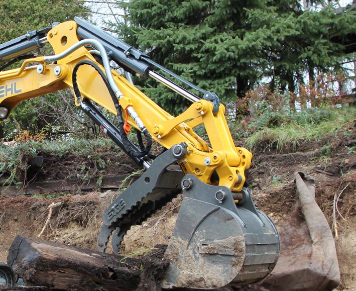 compact excavators - COMPLETE RANGE OPERATING WEIGHTS CANOPY CAB M08 2,348 lbs.