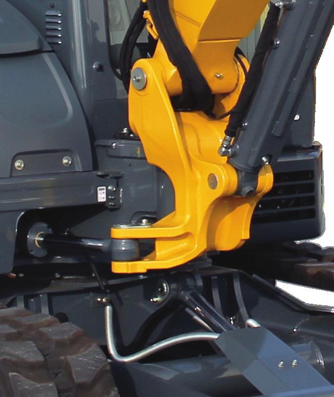compact excavators - COMPLETE RANGE LESS DOWNTIME PUTS MONEY IN YOUR POCKET B OOM PIVOT E ASY MAINTENANCE TRACKING