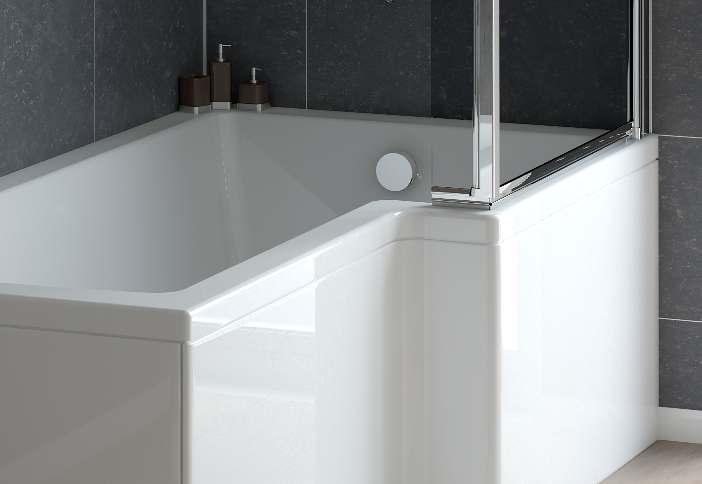 However, a beautiful result is soon spoiled as bath panels quickly turn yellow and unsightly.