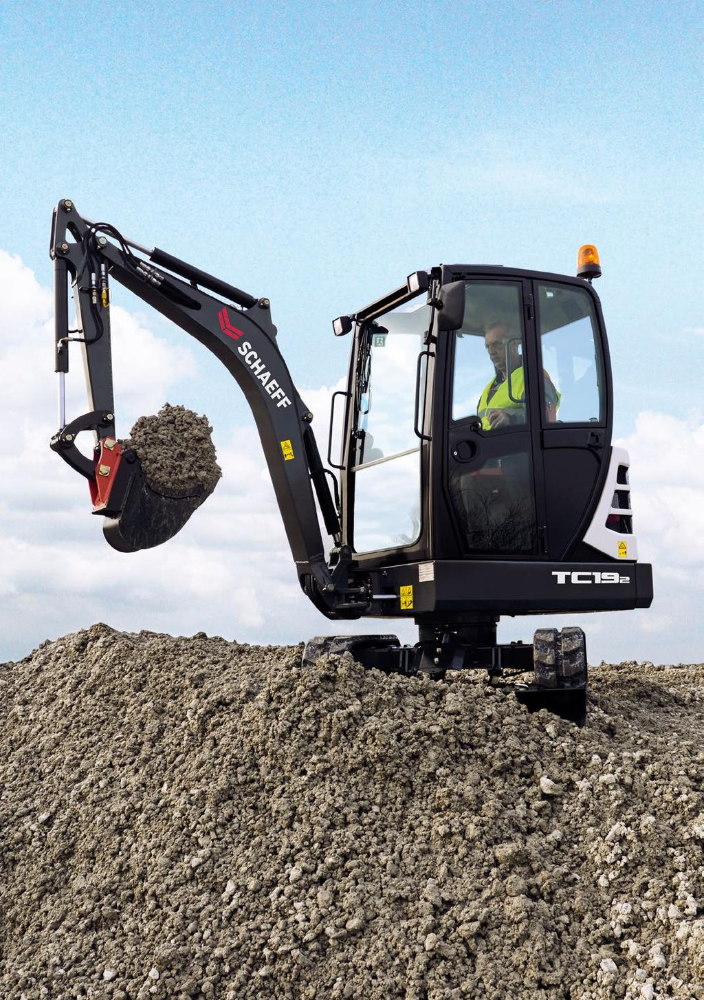 MINI EXCAVATOR WHAT DOES A GOOD MINI EXCAVATOR MEAN TODAY? Very simple: the ability to reliably do more.