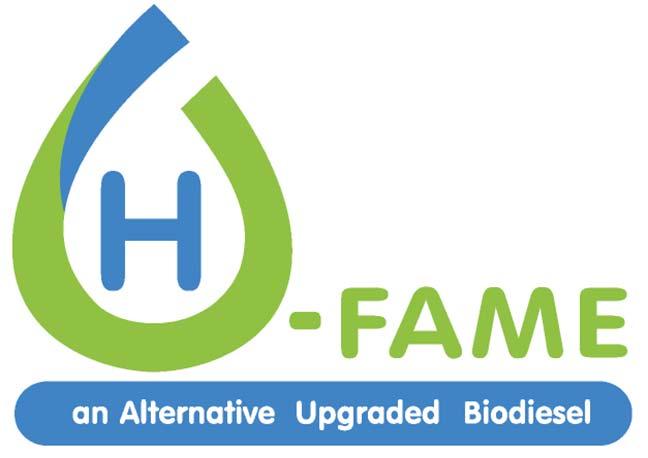 H-FAME as a new alternative Biodiesel H-FAME (Partially Hydrogenated FAME): New alternative biodiesel superior in the oxidation and thermal stabilities,