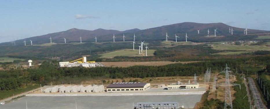 Wind Power Stabilization and Energy Time Shift Rokkasho