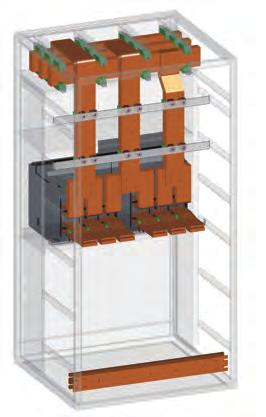Main Busbar System The LSN main busbars are located in a separate