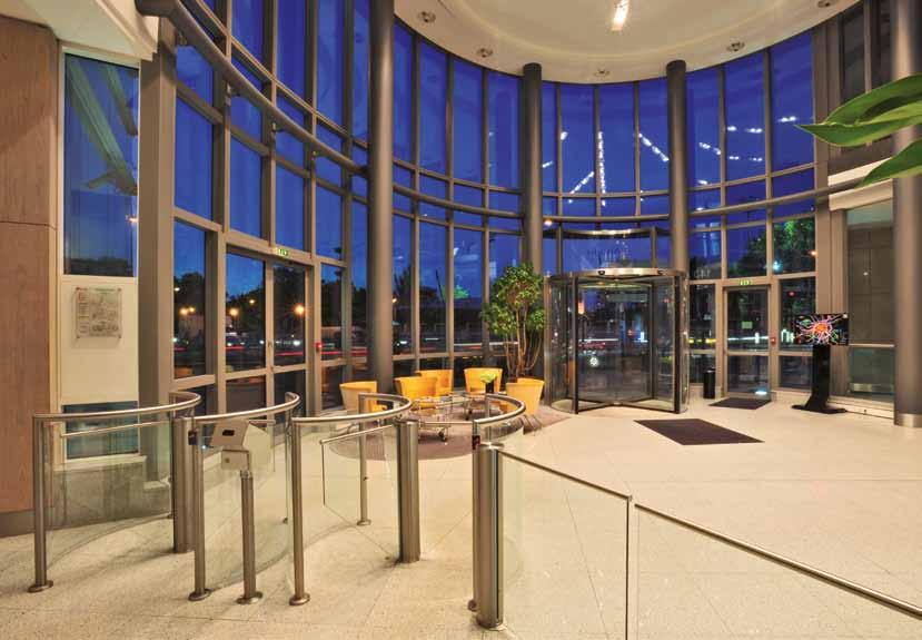 Transparent Charon Half-height Turnstiles In prestigious entrance areas, VIP rooms or at the access to the executive suite, the motor-driven Charon turnstiles efficiently control access and