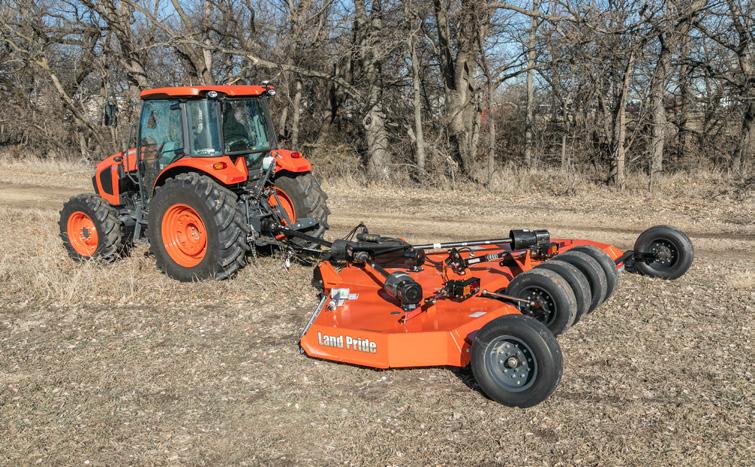 tractor owners that need a performance cutter for farm grass maintenance. RC2512, RC2515, RC3712 Land owners that need an economy grass cutter should look to Land Pride s RC2515.