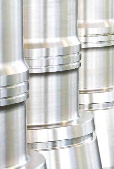 We have developed and launched a new generation of cylinder liners with diameters up to 500 mm.