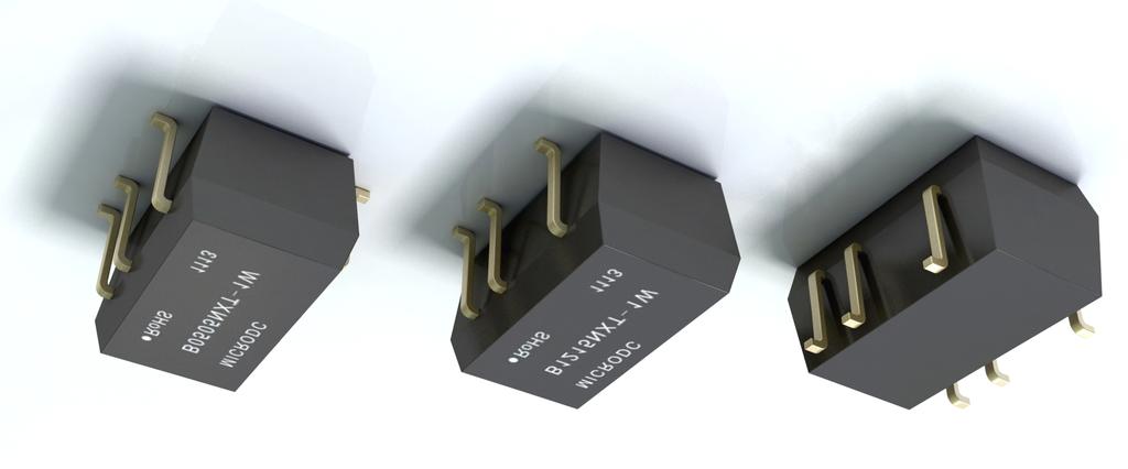 B-NXT-1W 1W, FIXED INPUT, ISOLATED SINGLE OUTPUT SMD DC-DC CONVERTER FEATURES Footprint over pins 1.