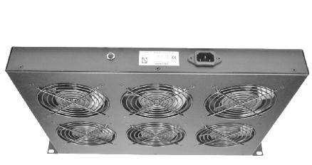 rack Tray features 3 or 6 high performance sealed ball bearing fans Black wrinkle finish Operating temperature
