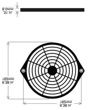 Aerodynamic design helps to reduce fan noise G120P